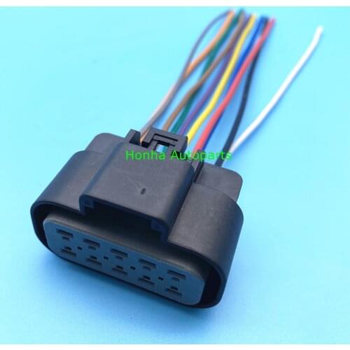 Free shipping 2/5/10/20pcs GT 280 Series wire connectors kit 10 Way Sealed Female Connector for Delphi 15326660 wire harness