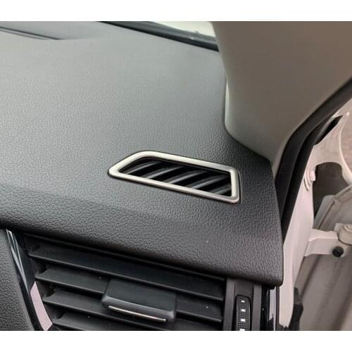 Lsrtw2017 car dashboard air conditioning vent trim for skoda octavia a7 2014 2015 2016 2017 2018 2019 rs tour accessories