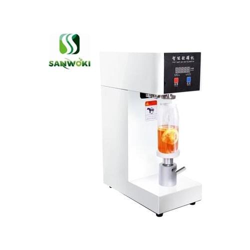 55mm Cans sealing machine bottle sealer machine can seamer beverage sealing cup machine drink bottle seal machine