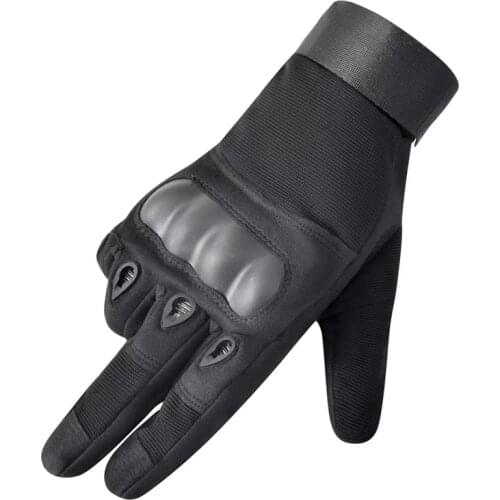 Hard Knuckle Tactical Gloves MIilitary Full Finger Combat Gloves Men Shooting Airsoft Paintball Bicycle Tactical Military Gloves