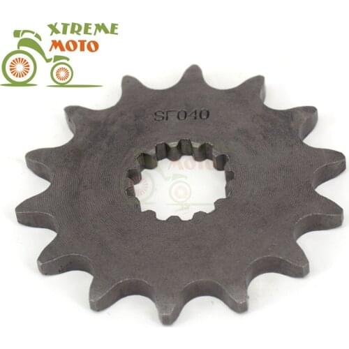 14T Front Chain Sprockets For Kawasaki KX250 99-08 KLX300R 03-07 99 00 01 02 03 04 05 06 07 08 Motorcycle Off-road