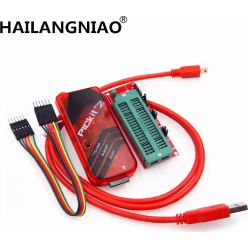 PICKIT2 Programmer + PIC ICD2 PICKit 2 PICKIT 3 Programming Adapter Universal Programmer Seat