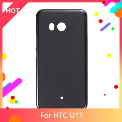 U11 Case Matte Soft Silicone TPU Back Cover For HTC U11 Phone Case Slim shockproof