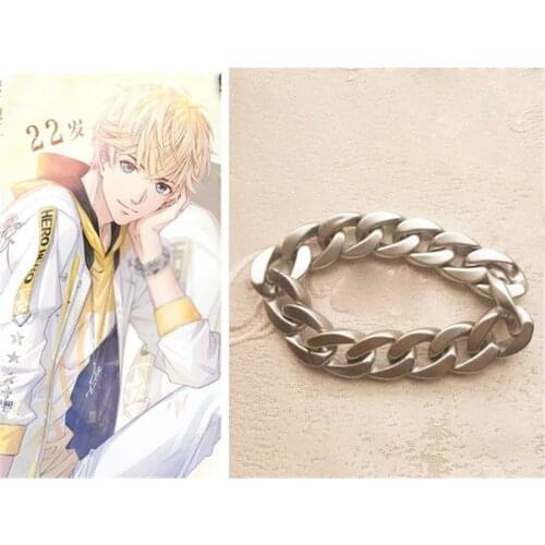 1pcs Anime Cartoon Love and Producer Zhou Qiluo Bracelet Cosplay Prop Decor Jewellery for Women Men Jewelry Christmas Gift