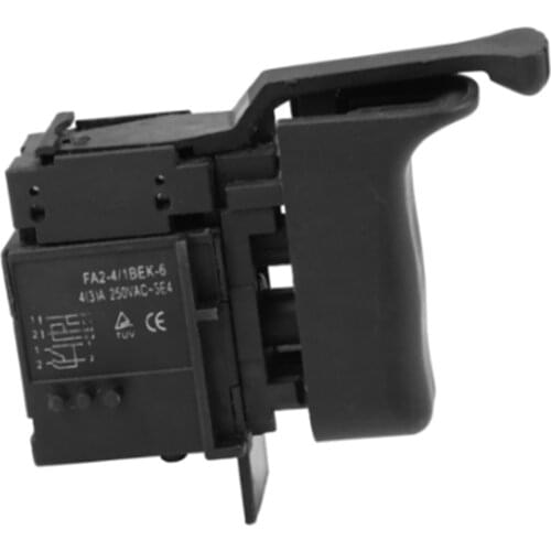 1PC Electric hammer Drill Speed Control Switch for Makita HR2450/DP4010/DP4011 Power Tool Accessories speed-control switch