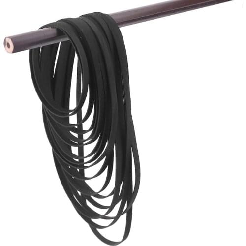 3mm Wide Flat Drive Belt Turntable Rubber Belt Replacement for LP Vinyl Record Player Walkman Phono Belt-Driven Turntables