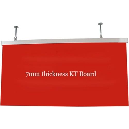 70cm Aluminium KT board poster banner holder strip Store advertising label holder snap rail strip Poster Frame
