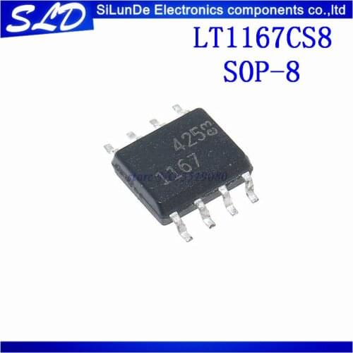 Free Shipping 10pcs/lot LT1167CS8 LT1167 1167 SOP-8