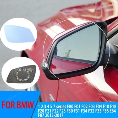 Side Rearview Heated Mirror Glass For BMW 1 2 3 4 5 7 series F20 F21 F22 F87 F32 F33 F36 F30 F31 F34 F23 F45 F46 i3 F48 2013-17