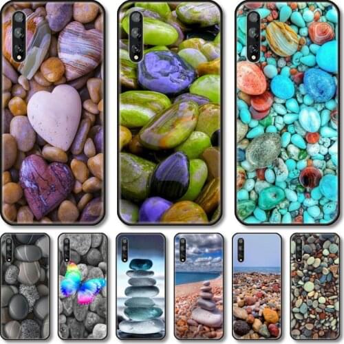 Beautiful rocks Phone Case For Huawei Y 5 6 7 8 9 A P S Pro 2020 2019 Black Shell Cover
