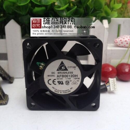 For Delta AFB0612DH 6025 12V 1.10A 6CM/cm PWM Speed Control Max Airflow Rate Fan
