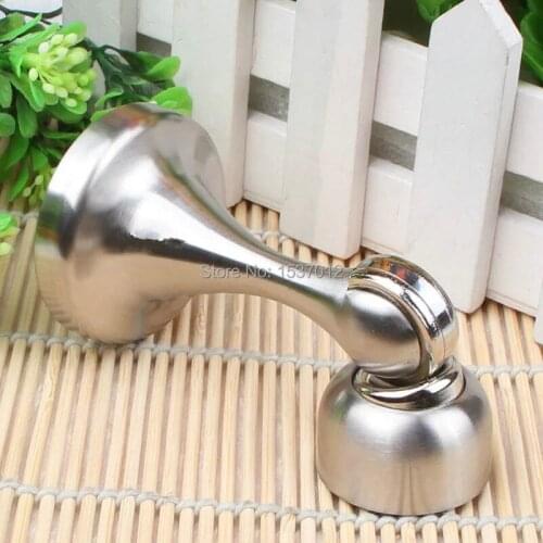 Stainless steel door stopper strong magnetic wall suction suction door