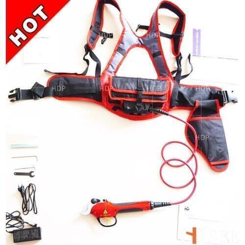 Electric pruning shear scissors for garden Total weight 900G battery powered pruning shears ratchet pruner