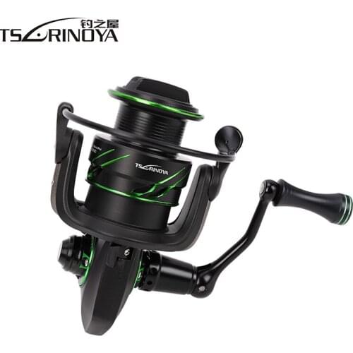 TSURINOYA FIYING SHARK 2000/3000 12BB 6.2:1 Gear 8Kg Max Drag Spinning Reel Boat Fishing Stainless steel bearing Deep spool