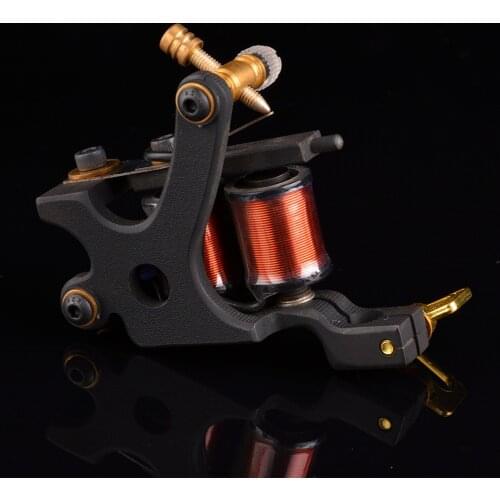 Professional Wire Cutting Handmade Carbon Steel Wrap Coils Tattoo Machine for Liner and Shader Iron Tattoo Supplies