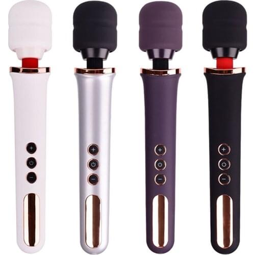 10 Speeds Women Wand Massager Clitoris stimulation orgasm Masturbation Stick AV Vibrators Sexy Clit Vibrator Adult Sex Toys