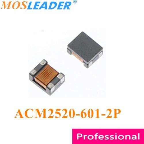 Mosleader 100pcs ACM2520-601-2P 2520 600R ACM2520-601 Made in China High quality inductors