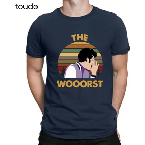 Jean Ralphio The Wooorst Vintage Graphic T Shirt Black Navy Cotton Men Tee Top unisex