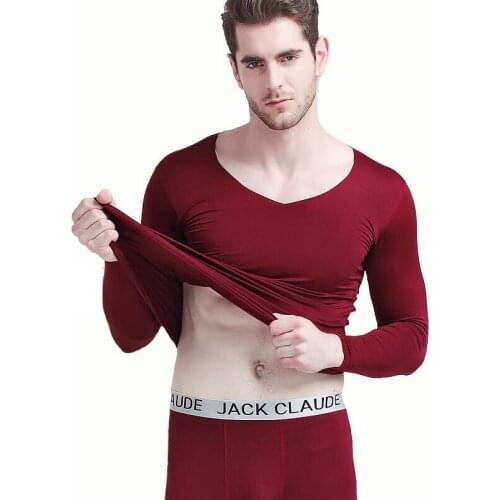 Long Johns Men Thermal Underwear Set Autumn Winter Tops+Pants 2 piece Set Keep Warm Thick Plus Size 4XL termica homem