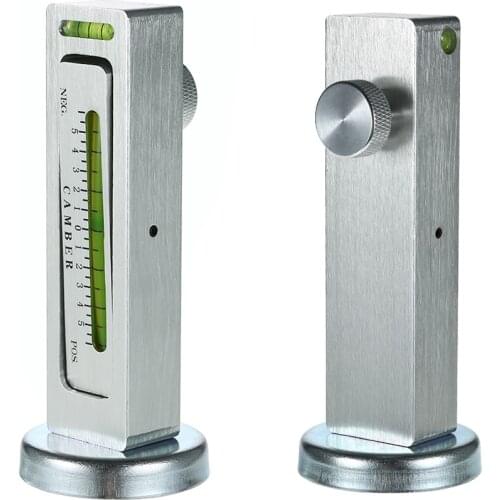 NEW Adjustable Magnetic Gauge Tool Camber Castor Strut Wheel Alignment Truck Car Four Wheel Positioner Aligner Bubble Tool