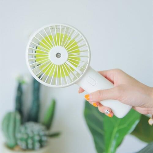 Portable Water Spray Mist Fan Electric USB Rechargeable Handheld Mini Fan Cooling Air Conditioner Humidifier