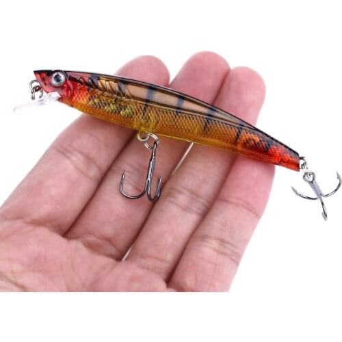 1PCS Minnow Fishing Lure 9.3cm 10.4g Artificial Japan Hard Bait Bass Pike Wobblers Crankbait Carp diving 0.9-2.7M