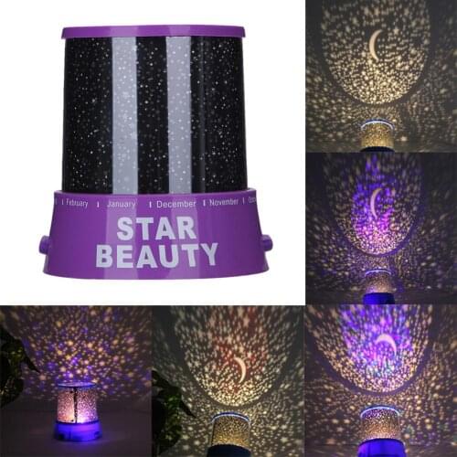Starry Night Sky Projector Lamp Romantic LED Kid Gift Starlight Cosmos Night Light Creative Decoration Light For Bedroom KTV Bar