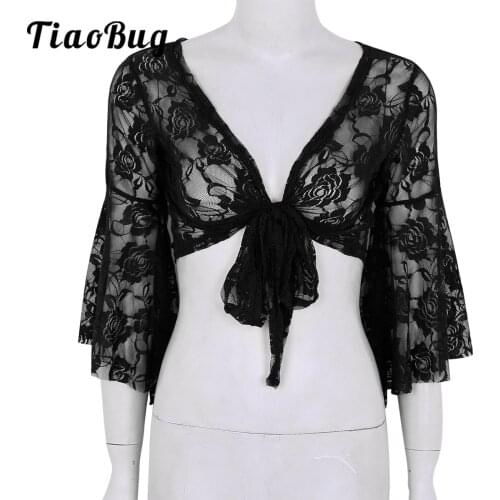 Belly Dance Butterfly Sleeve Wrap Top Womens Plus Size Bollywood Girl Top For Christmas Hot Sale Cardigan Capes Shrug