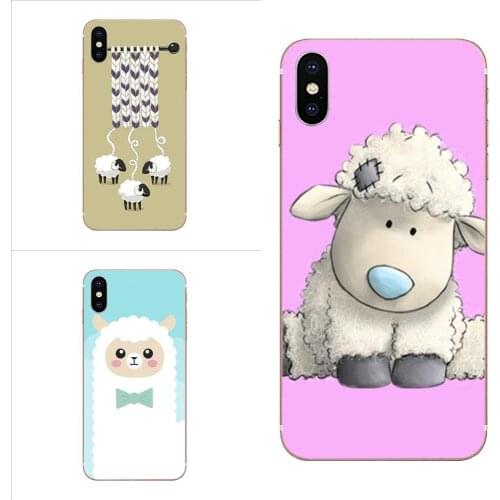 TPU Protective For Huawei Honor V30 20 Pro Mate 30 Pro Lite 20s NOVA 6 SE 5 P40 p30 lite Pro Nitting Meditation Cartoon Sheep