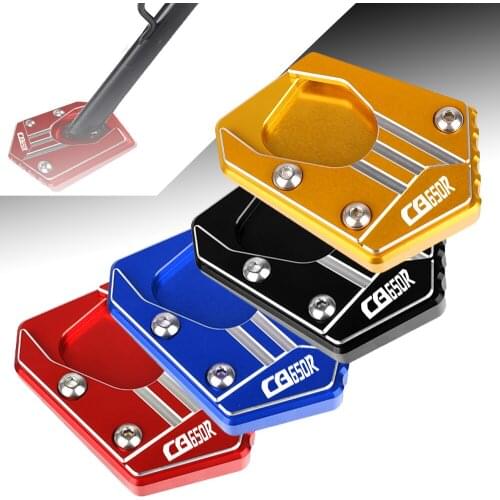 Motorcycle CNC Kickstand Side Stand Enlarge extension FOR HONDA CB650R Neo Sports Cafe 2019-2021 CB 650R CB 650 R 2019 2020 2021