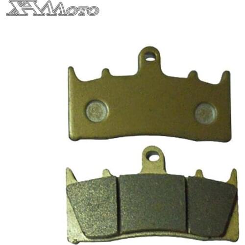 High quality Wholesale and retail front Brake Pads Fit Kawasaki ZX-6R (ZX 600 G1/G2/J1/J2) 98-01 ZX-7R (ZX 750 P1-P7) 96-03