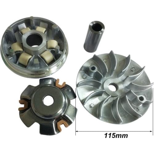 High Quality Motorcycle Enhanced Drive Clutch Pulley Variator Assy for GY6-125 GY6-150 152QMI 157QMJ Scooter Moped Dirt Bike