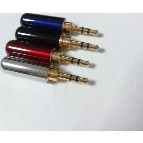 100pcs copper 2.5mm stereo Male Repair Earphones Jack Plug Soldering Selling