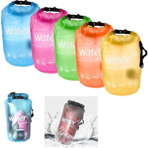 10L PVC Large Swimming Waterproof Bag Storage Dry Sack for Canoe Kayak Rafting Fishing Outdoor Sport Travel Kit Equipment