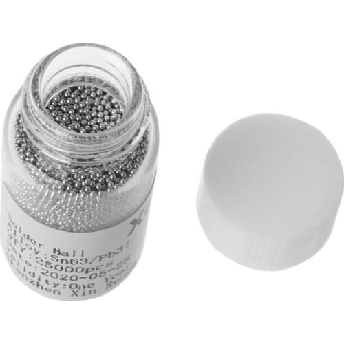 11Bottles Leaded BGA Solder Ball 0.2/0.25/0.3/0.35/0.4/0.45/0.5/0.6/0.65/0.75mm