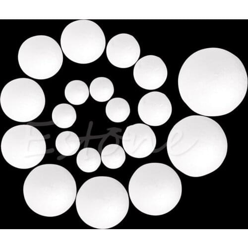 2cm-8cm Modelling Polystyrene Styrofoam Foam Ball Creative DIY Material Round Ball Dropshipping