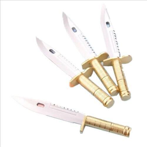 Cute Kawaii Novelty knife Ballpoint Pens Lovely Plastic Ball Pen Creative Gift Stationery G050