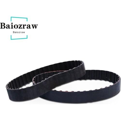 3D Printer Belt T10 Closed-Loop Rubber Timing Belt Width 10mm Perimeter 630mm Closed-Loop Rubber
