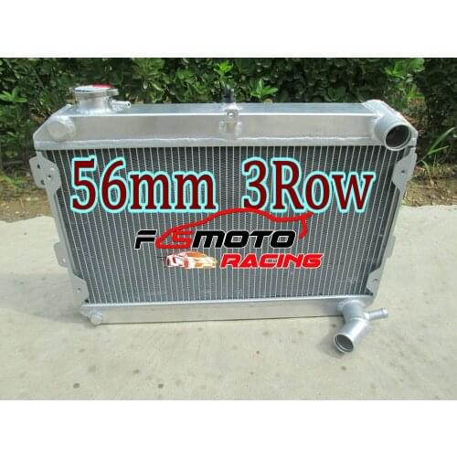 3ROW 56MM Aluminum Radiator For 1979-1985 Mazda RX7 RX-7 SA/FB 12A/13B SA22 S1/S2/S3 RX 7 GSL-SE