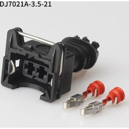 500SETS DJ7021A-3.5-21 3.5mm 2Pin AMP Car Electrical Wire Connectors for Audi ,BMW,Honda,Toyota,NISSAN AND other models