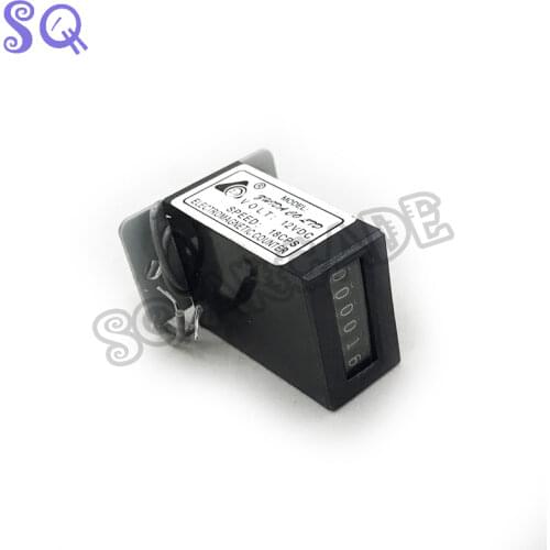 Arcade 6 digits 12V mechanical coin counter meter for coin acceptore operated vending machines