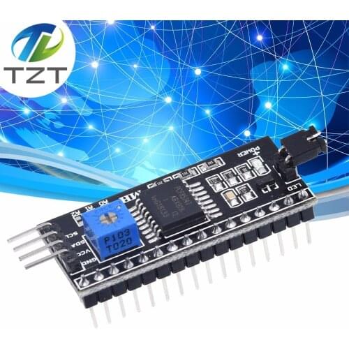 IIC I2C TWI SPI Serial Interface Board Port For Arduino 1602 2004 LCD LCD1602 Adapter Plate LCD Adapter Converter Module PCF8574