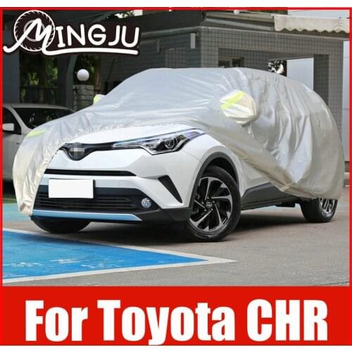 Full Car Covers Protection Case Waterproof Universal Sun Shade Oxford Cloth Accessories For Toyota Chr C-hr 2018 2019 2020 2021