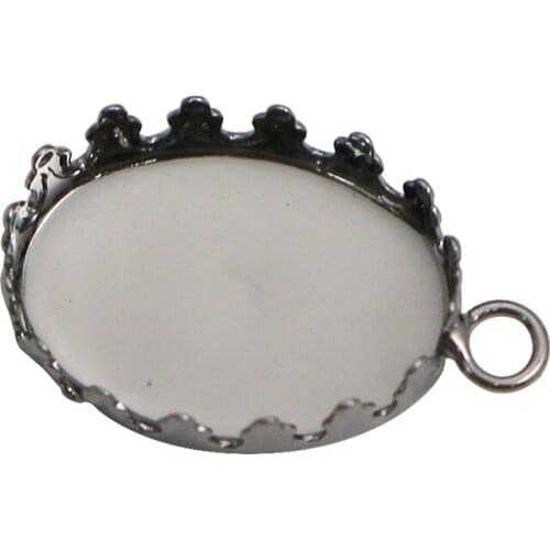 Beadsnice Brass Pendant Base Bezel Pendant Blanks Pendant Setting Jewelry Making Accessories 23314