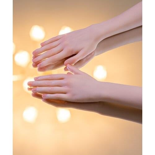 Free Shipping!! Prosthetic Silicone Manicure Hand Mannequin Multi-function Real Woman Hand Model
