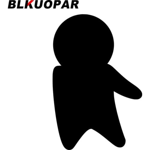 BLKUOPAR for Person Car Stickers Vinyl Decals Motocycle Helmet Waterproof Campervan Suitcase Occlusion Scratch Custom Printing