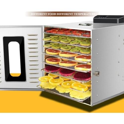 Stainless steel household Food Dehydrator Fruit Dryer Food Drying Machine for sale