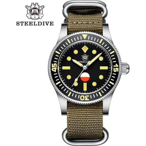 New Arrivals Steeldive Automatic Dive Watch SD1952T Japan NH35 Ceramic Bezel Men Diving Wrist Watches