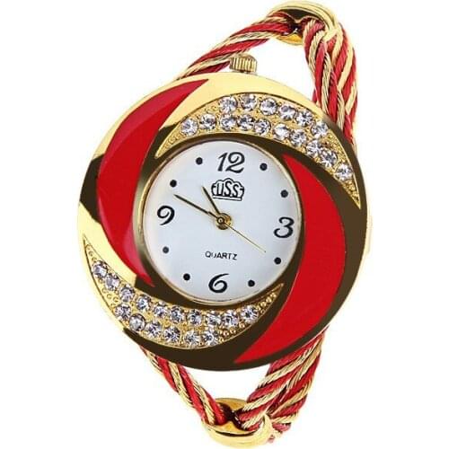 Women Watches Luxury Brand Rhinestone Large Wrist Watch Women Fashion Vintage Ladies Watch Saat Watch Relogio Feminino Relojes