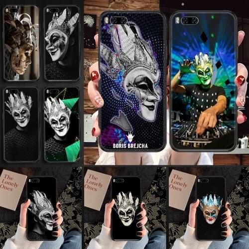 DJ Boris Brejcha Phone case For Xiaomi Mi Max Note 3 A2 A3 8 9 9T 10 Lite Pro Ultra black 3D coque art bumper soft cell cover